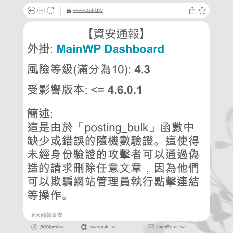 Mainwp Dashboard 4 6 0 1