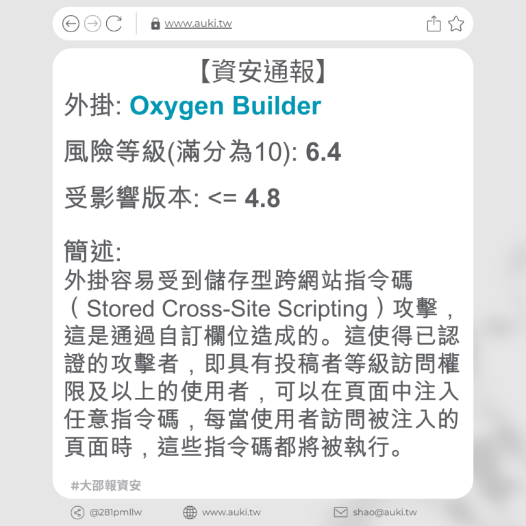 Oxygen Builder 4 8