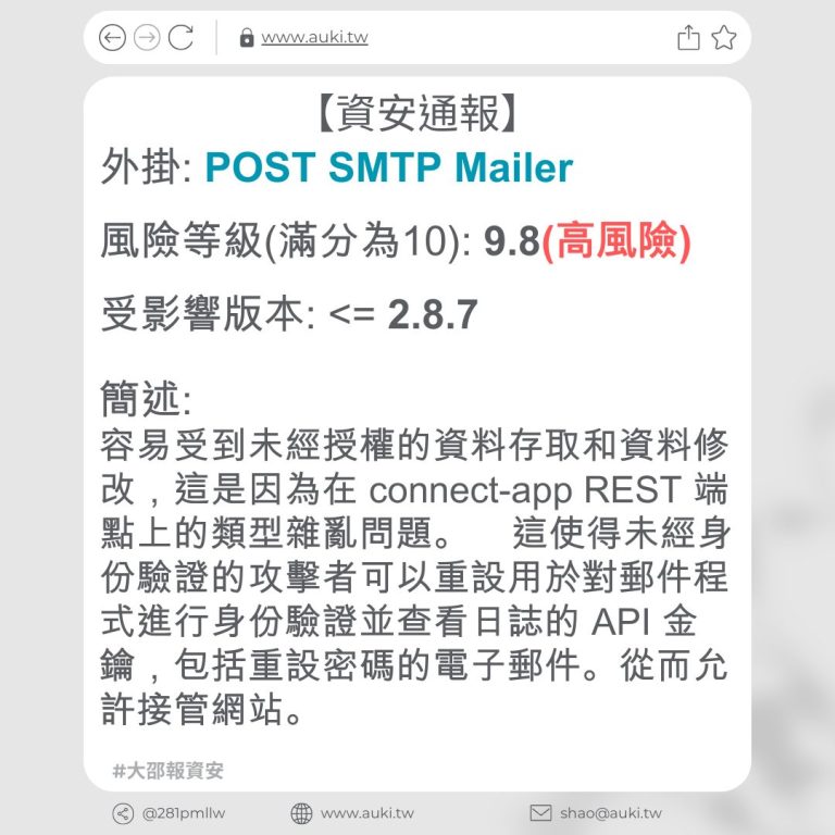 Post Smtp Mailer 2 8 7 Critical